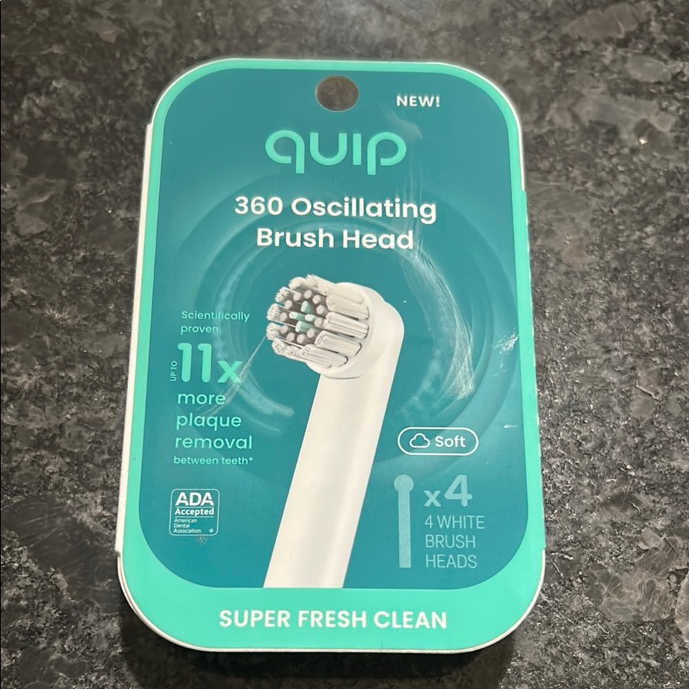 Quip 360 Oscillating Brush Heads